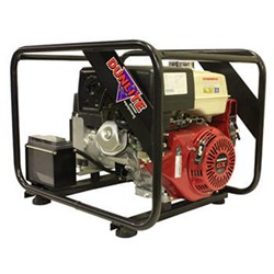 Dunlite 7 kVA Honda powered generator with Electric Start