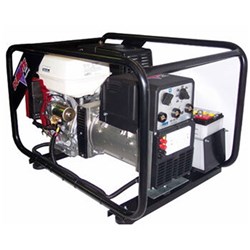 Dunlite 7 kVA 200 Amp Honda Powered Welder Generator with E-Start