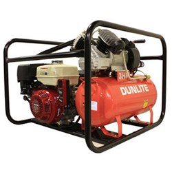 Dunlite 7 kVA 200 Amp Honda Powered Multi Power Pack with E-Start Generator