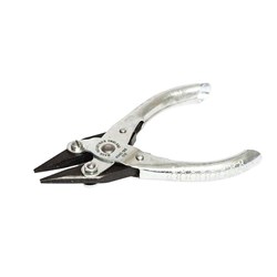 Maun 4340-125 Snipe Nose Smooth Jaws Parallel Plier 125mm