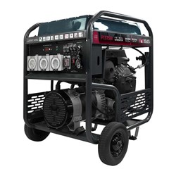 WC-P13750RCD Welling & Crossley 13.75 kVA (11,000W) Open Frame AVR Petrol Generator E-Start & RCD