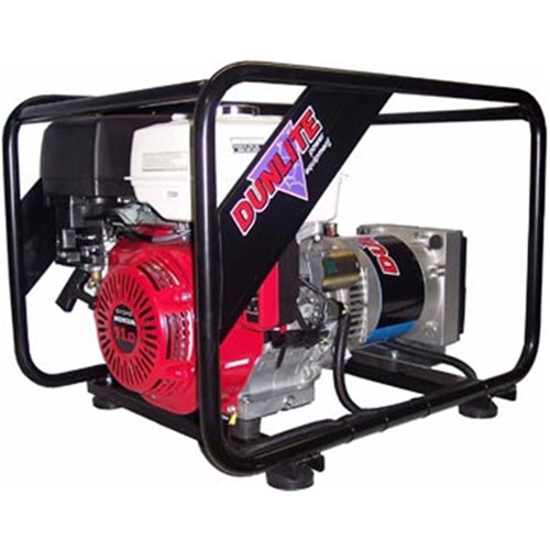 Dunlite 5.8 kVA Honda Powered Generator with E-Start