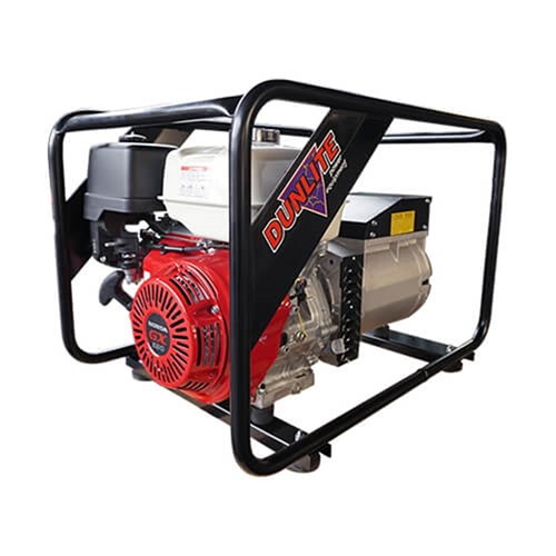 Dunlite 8 kVA Honda Powered Generator with AVR