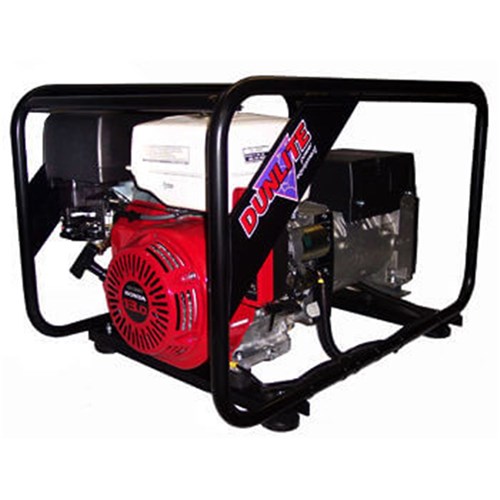 Dunlite 8 kVA Honda Powered Generator with E-Start