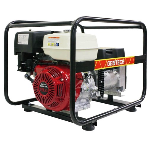 Gentech 7 kVA Honda Powered 3-Phase Petrol Generator