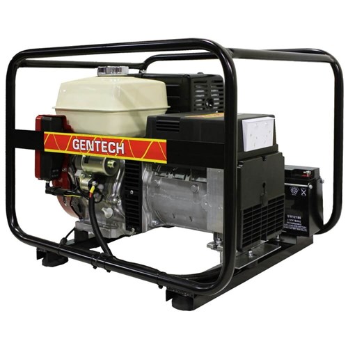 Gentech 7 kVA 3-Phase Honda Powered Generator with E-Start