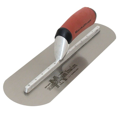 MTMXS64FRD - Finishing Trowel,356X102mm Fully Round High Carbon Steel with DuraSoft Handle
