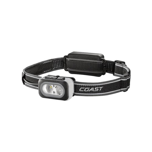 COAST RL20RB Rechargeable 1000 Lumen Tri Colour Headlamp with Red Rear Lighting + Booster Battery