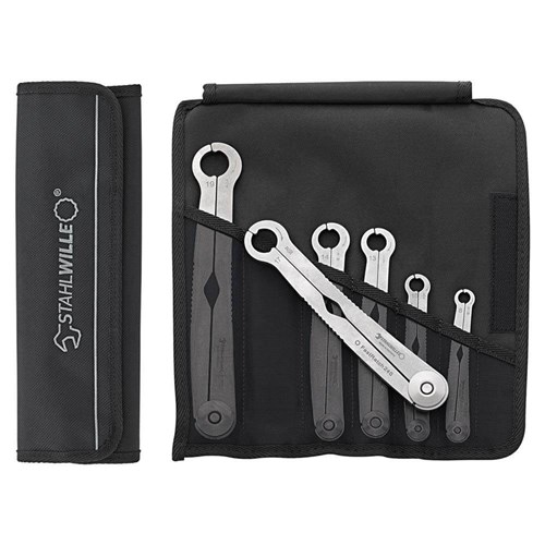 6-Piece FastRatch Ratchet Spanner Set in Textile Case (8-19mm | 5/16 - 3/4