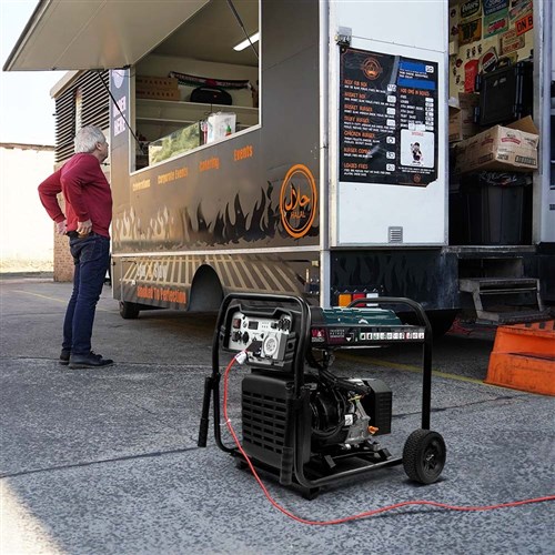 WC-P11250i Welling & Crossley 11.25 kVA (9,000W) Open Frame Inverter Petrol Generator with E-Start