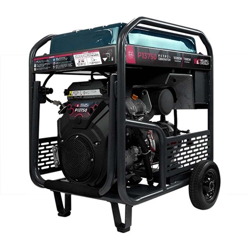 WC-P13750 Welling & Crossley 13.75 kVA (11,000W) Open Frame AVR Petrol Generator with E-Start