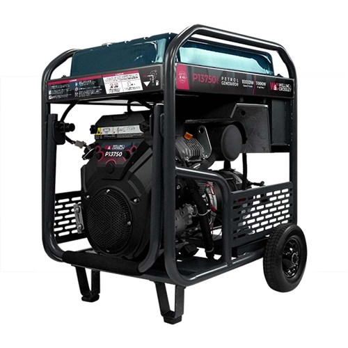 WC-P13750RCD Welling & Crossley 13.75 kVA (11,000W) Open Frame AVR Petrol Generator E-Start & RCD