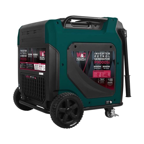 WC-P9000Si Welling & Crossley 9,000W Smart Silent Inverter Petrol Generator with E-Start