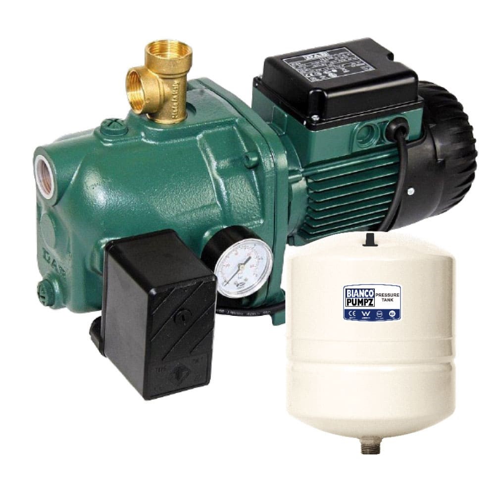 711559 - DAB-102MP-18V - DAB JET PUMP WITH PRESSURE SWITCH 60 L/MIN 53 ...